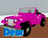 Pretty in Pink Jeep