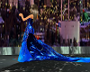 blue long dress