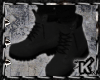 /K/ Dark Gray Boots M