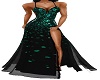 GREEN SEQUINS GOWN 225