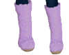 TF* Purple Fur Boots