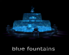 blue fountains