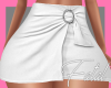 White Belted Skirt