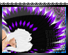 L\ Violet Neon Headdress