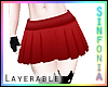 Layer. Blood Red Skirt M