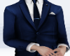 Men suit - Deep blue