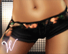 *W* Tropical Shorts Rump