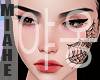 ♡ Face Tatto Heart ♡