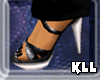 [KLL] Chrome Glass Heels