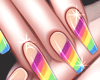 Rainbow Nails