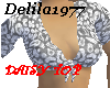 D77-Daisy top gry/wt