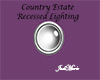 CntryEst Recessed Lights