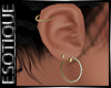 |E! Gold Ear Piercings