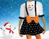 Kid Snowman Dress+Leggin