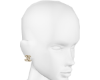 cc earrings white