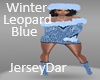 Winter Leopard Blue