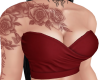 TOP RED + TATOO RED