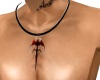 Vamp Bat Necklace