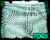 pants jeans red details