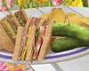 Sandwiches and chips