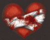 A heart bandage