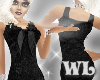 WL~ Black Cocktail Dress