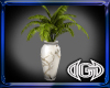 White~Slvr Plant Vase(T)