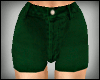 *Green Denim Shorts*