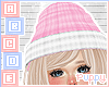 🐕 Pink Pompom Hat