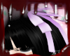 Purple ribbons