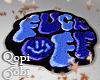 Blue F*ck Off Rugs