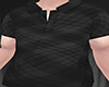 ENI>COLLAR Check T-Black