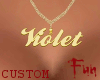 FUN Violet gold
