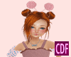 CDF Kitty Ears Pompoms R