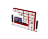 Red tv set