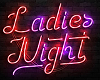 Ladies Night Neon Room
