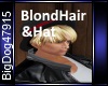 [BD]BlondeHair&Hat