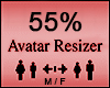 Avatar Scaler 55%