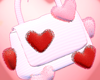 梅  vday heart bag
