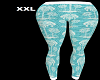 XXL Tropical Powder Blue