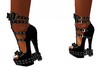 black glam heels