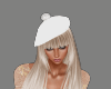 French beret white