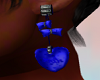 FG~ Blue Hearts Earrings