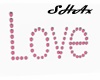 {s} love pink sign