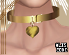 [AZ] Cupid gold Choker