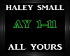 Haley Small~All Yours