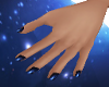 {4G} Blue Nebula Nails