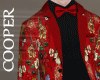 !A Red floral suit