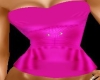 Strapless Hot Pink Top