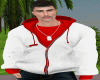 JACKET hood Red